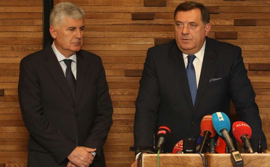 Dodik i Čović: BiH je u krizi, SNSD i HDZ imaju zajedničko opredjeljenje 